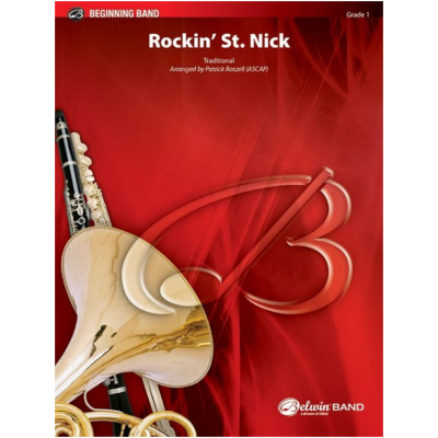 Rockin' St. Nick Arr. Patrick Roszell Concert Band Chart Grade 1-Concert Band Chart-Alfred-Engadine Music