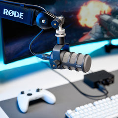 Rode PodMic Dynamic Podcasting / Gaming Microphone