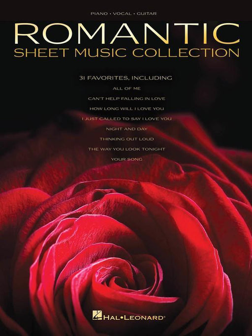 Romantic Sheet Music Collection-Songbooks-Hal Leonard-Engadine Music