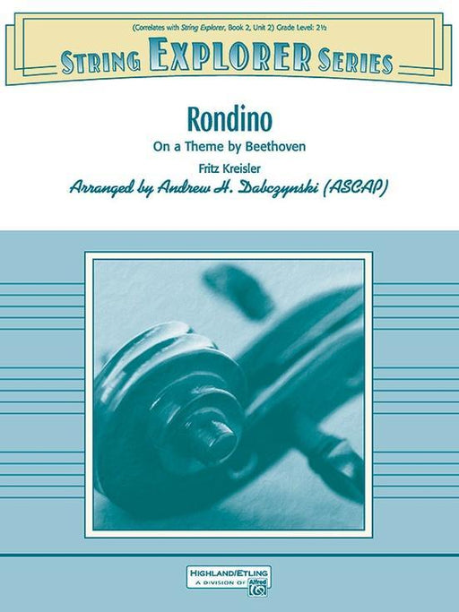 Rondino, Kreisler Arr. Andrew H. Dabczynski String Orchestra Grade 2.5-String Orchestra-Alfred-Engadine Music