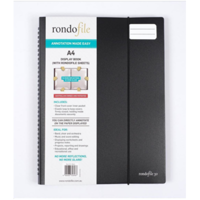 Rondofile 30 Display Music Folder-Music Folder-Rondofile-Engadine Music