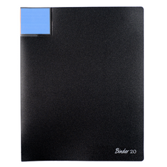 Rondofile Binder 20 Black Music Folder