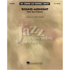 Round Midnight, Monk Arr. Mike Tomaro Stage Band Chart Grade 4-Stage Band chart-Hal Leonard-Engadine Music