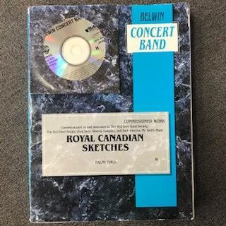 Royal Canadian Sketches, Ralph Ford Concert Band Chart Grade 3-Concert Band Chart-Alfred-Engadine Music
