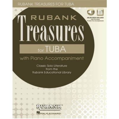 Rubank Treasures for Tuba-Brass-Hal Leonard-Engadine Music