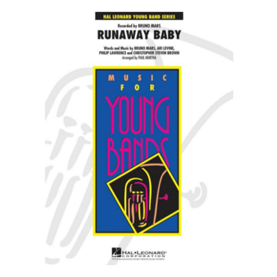 Runaway Baby, Mars Arr. Paul Murtha Concert Band Chart Grade 3-Concert Band Chart-Hal Leonard-Engadine Music