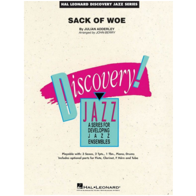 Sack of Woe Arr. John Berry Stage Band Chart Grade 1.5-Stage Band chart-Hal Leonard-Engadine Music