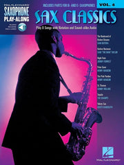 Sax Classics, Saxophone Play-Along Volume 4-Woodwind-Hal Leonard-Engadine Music