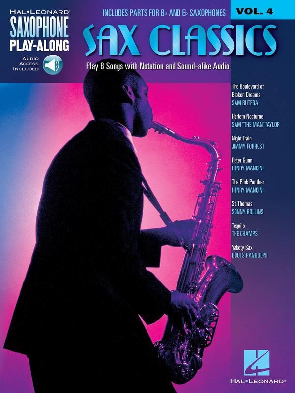 Sax Classics, Saxophone Play-Along Volume 4-Woodwind-Hal Leonard-Engadine Music