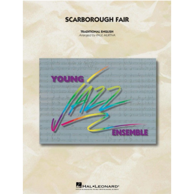 Scarborough Fair Arr. Paul Murtha Stage Band Chart Grade 3-Stage Band chart-Hal Leonard-Engadine Music