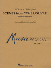 Scenes from the Louvre, Joio Arr. Robert Longfield Concert Band Grade 3-Concert Band-Hal Leonard-Engadine Music