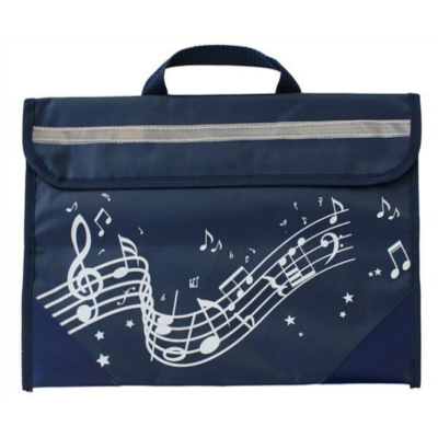 School Bag Notes Navy Blue-Clothing & Bags-Engadine Music-Engadine Music