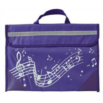 School Bag Notes Purple-Clothing & Bags-Engadine Music-Engadine Music