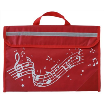 School Bag Notes Red-Clothing & Bags-Engadine Music-Engadine Music