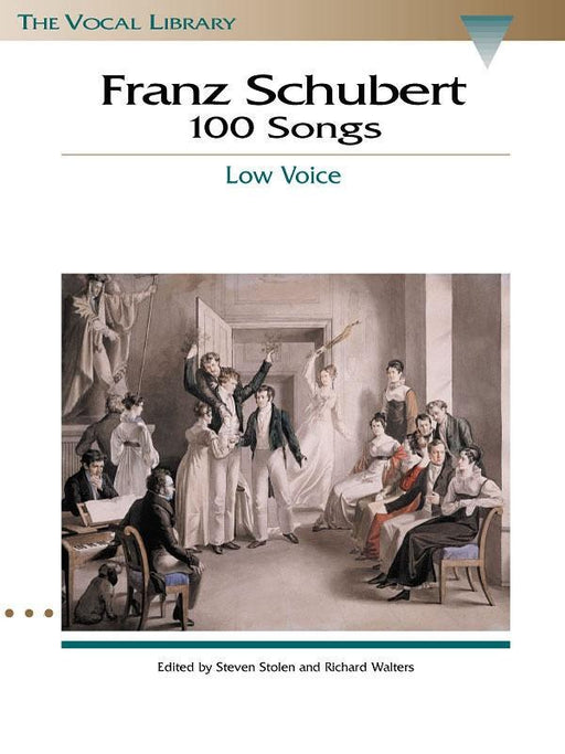Schubert - 100 Songs, Low Voice-Vocal-Hal Leonard-Engadine Music