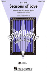 Seasons of Love (from Rent), Jonathan Larson Arr. Roger Emerson Choral Showtrax CD-Choral-Hal Leonard-Engadine Music