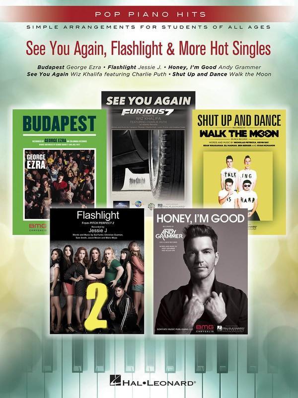 See You Again, Flashlight & More Hot Singles-Piano & Keyboard-Hal Leonard-Engadine Music