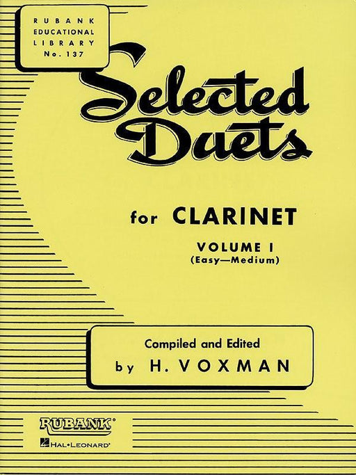 Selected Duets for Clarinet-Woodwind-Hal Leonard-Engadine Music