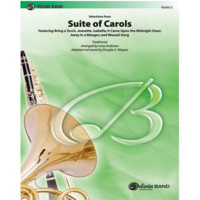 Selections from Suite of Carols Arr. Leroy Anderson Concert Band Chart Grade 2-Concert Band Chart-Alfred-Engadine Music