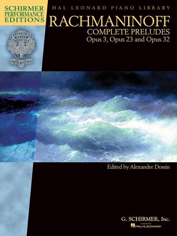 Serge Rachmaninoff - Preludes, Opus 3 and Opus 23, Piano-Piano & Keyboard-Hal Leonard-Engadine Music