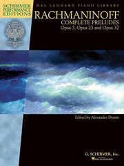 Serge Rachmaninoff - Preludes, Opus 3 and Opus 23, Piano-Piano & Keyboard-Hal Leonard-Engadine Music