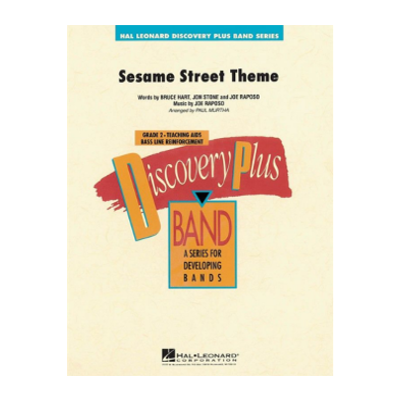Sesame Street Theme Arr. Paul Murtha Concert Band Grade 2-Concert Band Chart-Hal Leonard-Engadine Music