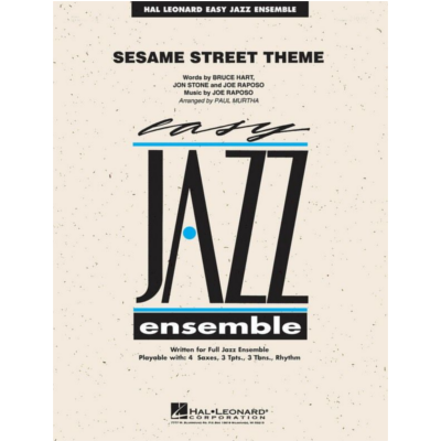 Sesame Street Theme, Arr. Paul Murtha Stage Band Chart Grade 2-Stage Band chart-Hal Leonard-Engadine Music