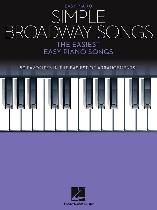 Simple Broadway Songs Easy Piano-Piano & Keyboard-Hal Leonard-Engadine Music