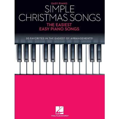 Simple Christmas Songs - Easy Piano-Piano & Keyboard-Hal Leonard-Engadine Music