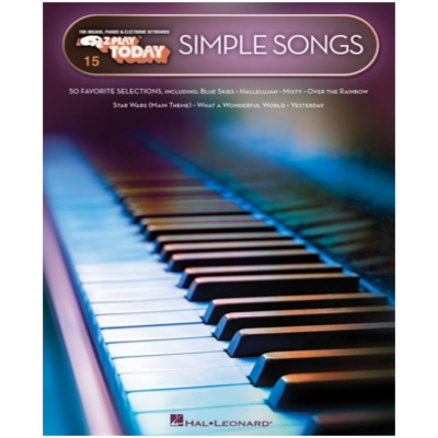 Simple Songs, E-Z Play Today, Piano-Piano & Keyboard-Hal Leonard-Engadine Music