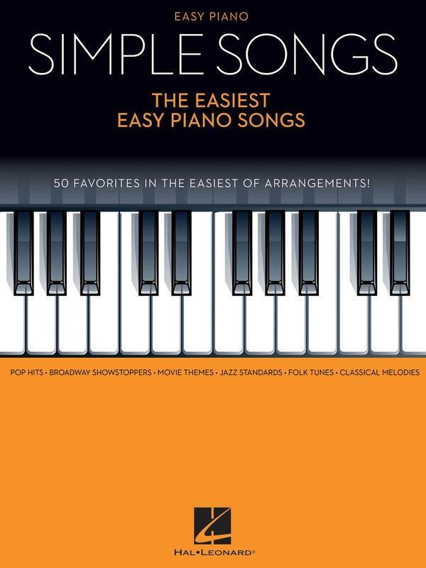 Simple Songs - The Easiest Easy Piano Songs-Piano & Keyboard-Hal Leonard-Engadine Music