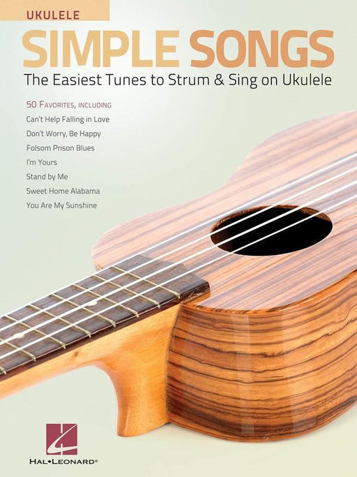 Simple Songs for Ukulele-Songbooks-Hal Leonard-Engadine Music