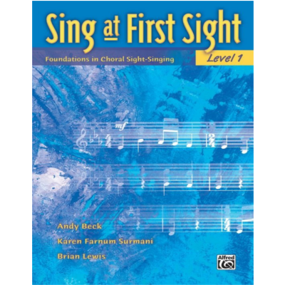 Sing at First Sight, Level 1 - Textbook-Choral-Alfred-Engadine Music