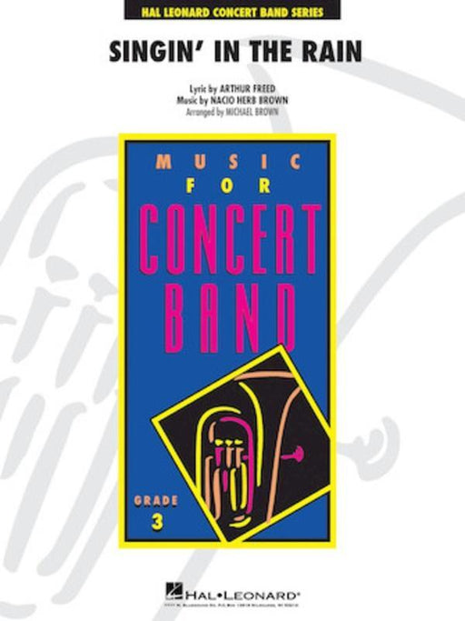 Singin' in the Rain, Brown & Freed Arr. Michael Brown Concert Band Grade 3-Concert Band Chart-Hal Leonard-Engadine Music