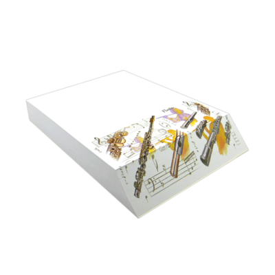 Slant Pad Flute Design-Stationery-Engadine Music-Engadine Music