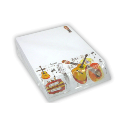 Slant Pad Guitar Design-Stationery-Engadine Music-Engadine Music