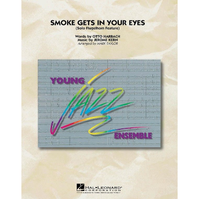Smoke Gets in Your Eyes, Jerome Kern Arr. Mark Taylor Stage Band Chart Grade 3-Stage Band chart-Hal Leonard-Engadine Music