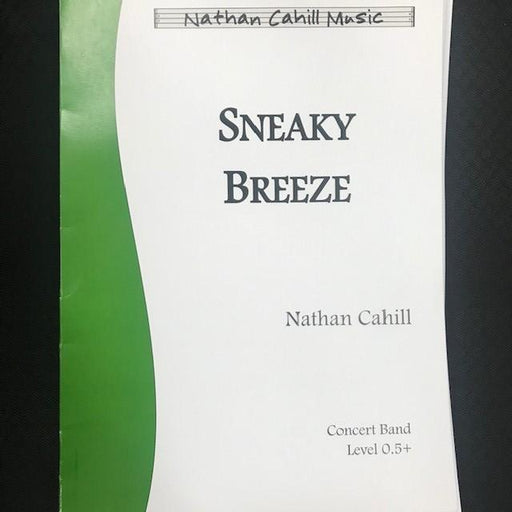 Sneaky Breeze, Nathan Cahill Concert Band Grade 0.5-Concert Band-Nathan Cahill-Engadine Music