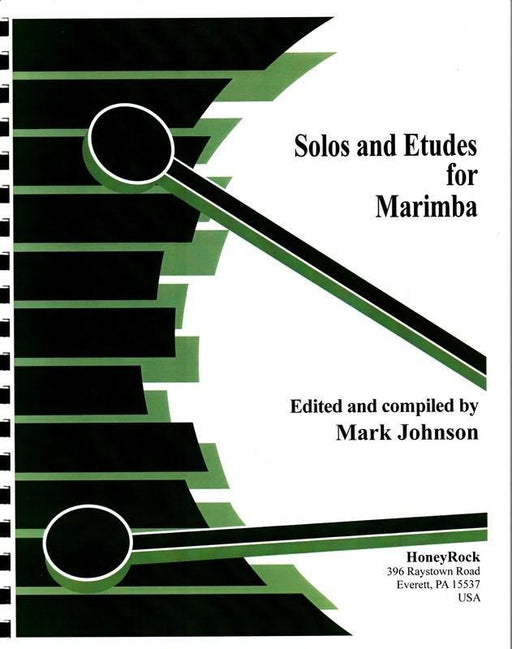 Solos And Etudes For Marimba-Percussion-Hal Leonard-Engadine Music