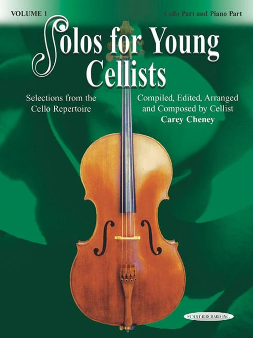 Solos for Young Cellists Cello and Piano Accompaniment Volume 1-Strings-Alfred-Engadine Music