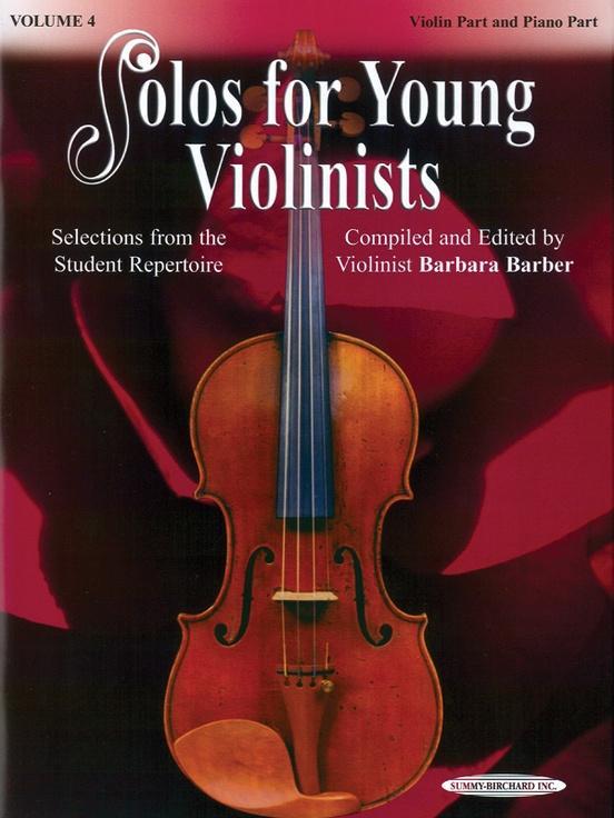 Solos for Young Violinists Violin and Piano Accompaniment Volume 4-Strings-Alfred-Engadine Music