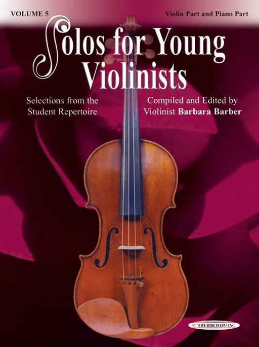 Solos for Young Violinists Violin and Piano Accompaniment Volume 5-Strings-Alfred-Engadine Music