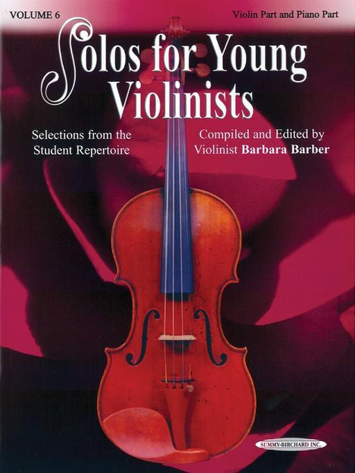 Solos for Young Violinists Violin and Piano Accompaniment Volume 6-Strings-Alfred-Engadine Music