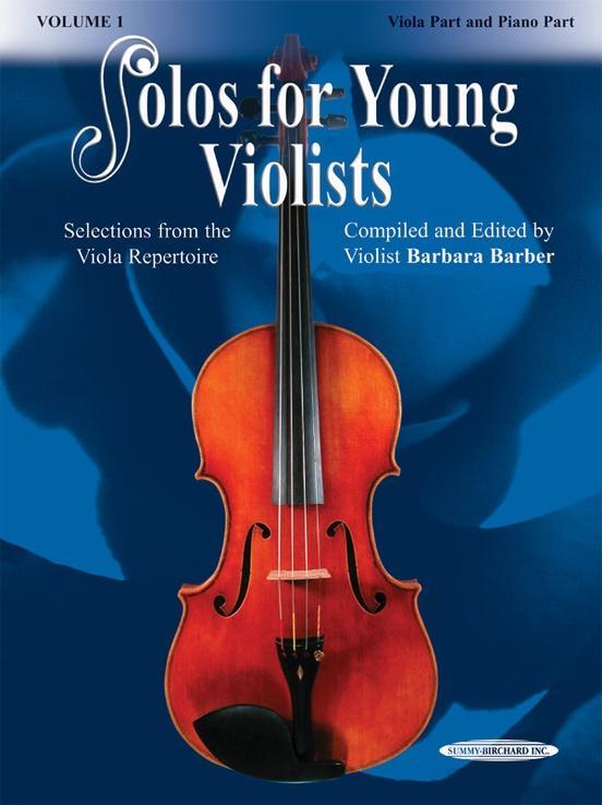 Solos for Young Violists Viola and Piano Accompaniment Volume 1-Strings-Alfred-Engadine Music