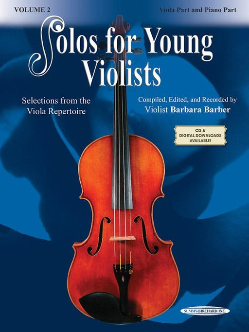 Solos for Young Violists Viola and Piano Accompaniment Volume 2-Strings-Alfred-Engadine Music
