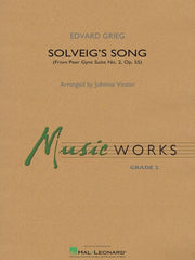 Solveig's Song (from Peer Gynt Suite No. 2 Op. 55), Arr. Johnnie Vinson Concert Band Grade 2