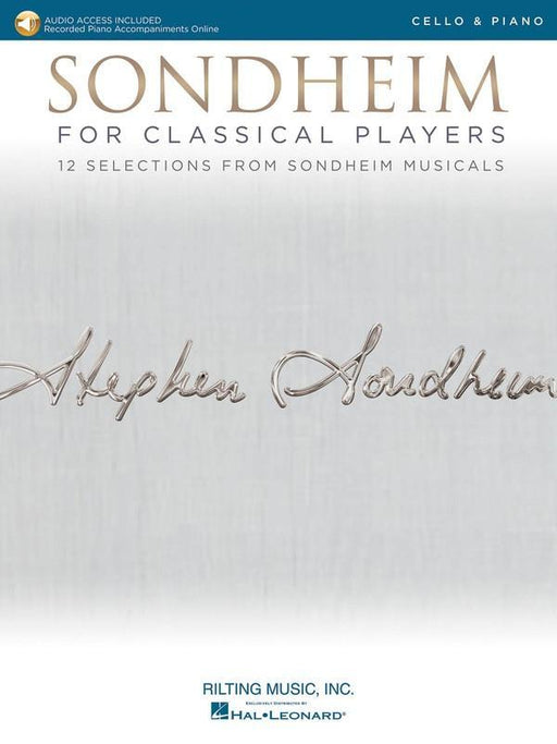 Sondheim for Classical Players - Cello and Piano-Strings-Hal Leonard-Engadine Music