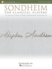 Sondheim for Classical Players - Flute and Piano-Woodwind-Hal Leonard-Engadine Music