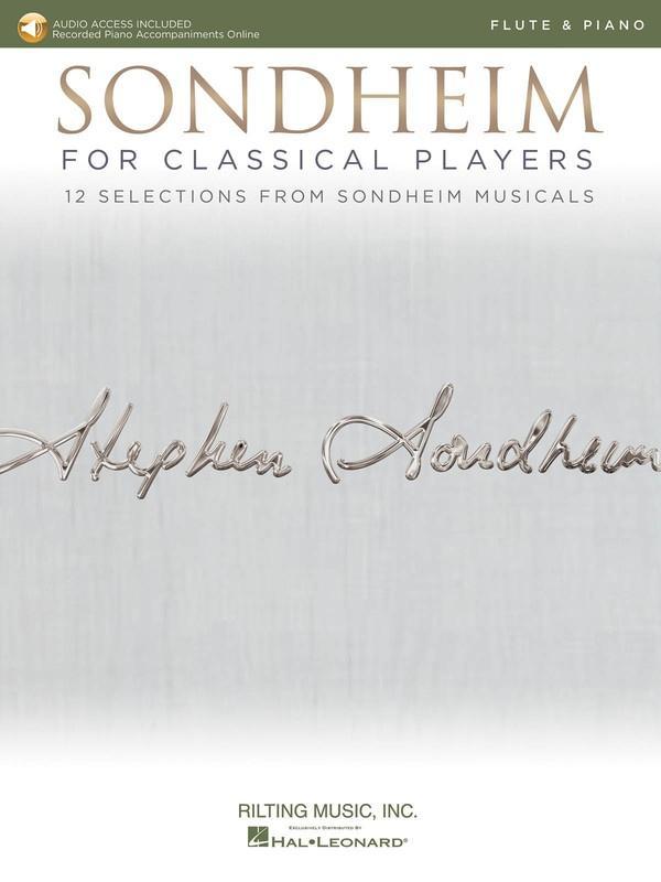 Sondheim for Classical Players - Flute and Piano-Woodwind-Hal Leonard-Engadine Music