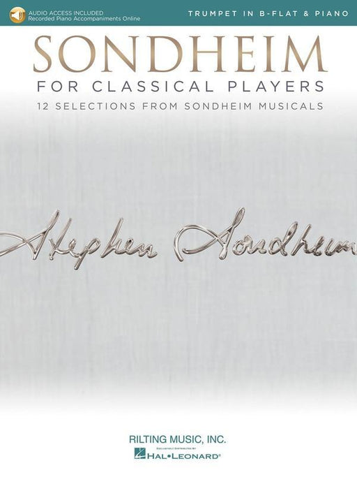 Sondheim for Classical Players - Trumpet and Piano-Brass-Hal Leonard-Engadine Music